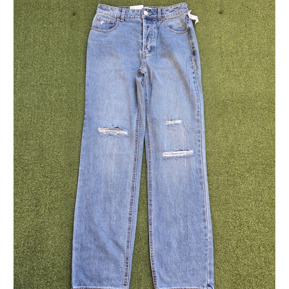 RSQ Jeans Women's Size 26 Blue High Rise Straight Leg